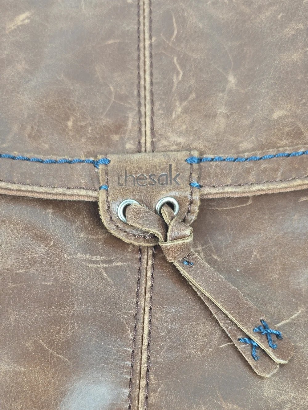 The Sak Ventura Covertible Brown Leather Women's Backpack